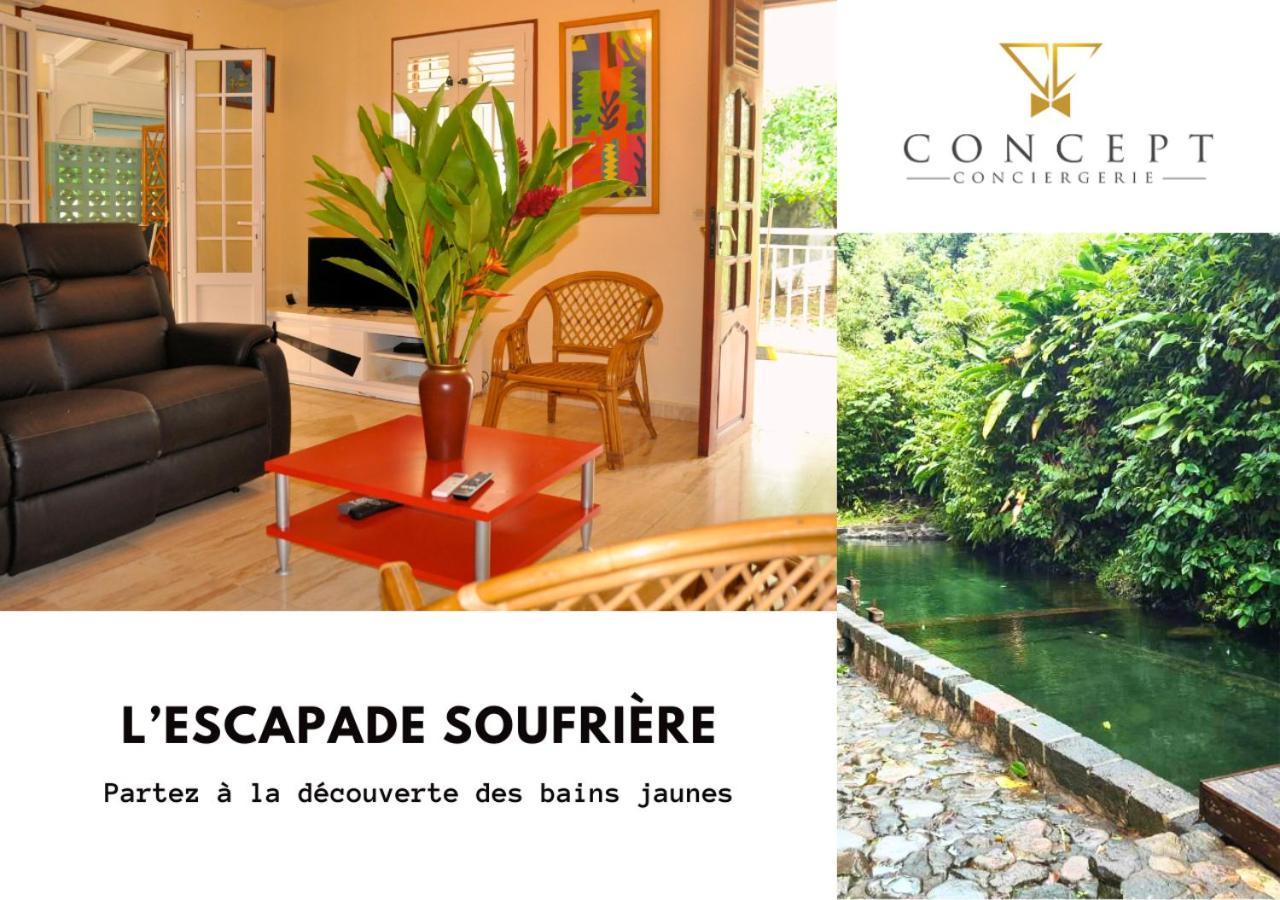 Apartament L'Escapade Soufriere Saint-Claude Zewnętrze zdjęcie